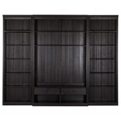 Maison Belfort Meuble TV Lillehammer I - 3 éléments - Pin massif - Epicéa Havanna -Meubles TV muraux Soldes 1000056765 210622 15584100005 DETAILS P000000001000056765