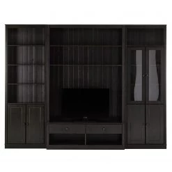 Maison Belfort Meuble TV Lillehammer III - 3 éléments - Pin massif - Epicéa Havanna -Meubles TV muraux Soldes 1000056773 210622 15584200015 DETAILS P000000001000056773