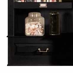 Maison Belfort Ensemble TV Azjana I - Noir - Sans échelle -Meubles TV muraux Soldes 1000084307 201004 11351500306 DETAILS P000000001000084307