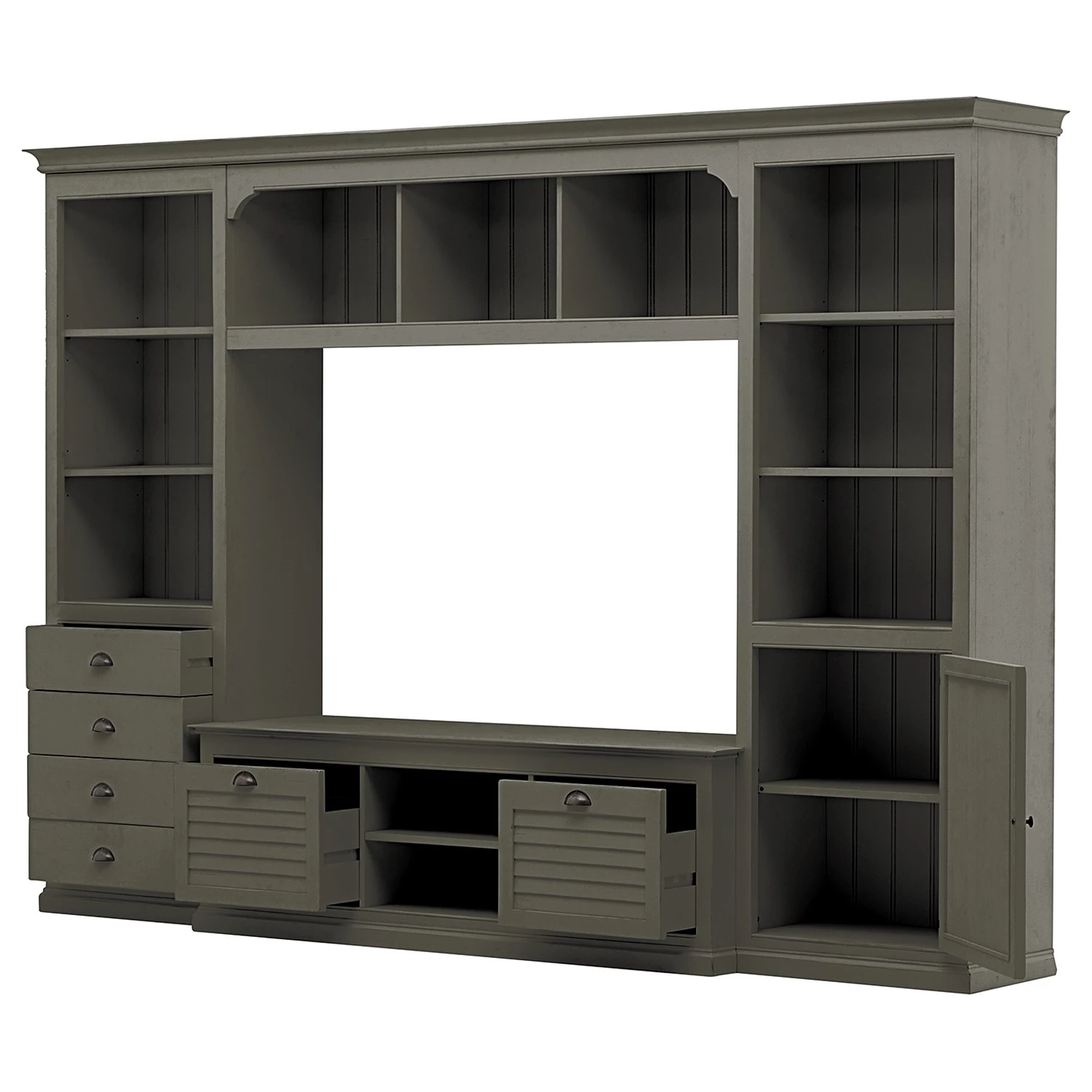 Ridgevalley Ensemble TV Sollerön I - Granite / Noir 4 Ridgevalley Ensemble TV Sollerön I - Granite / Noir – Image 2