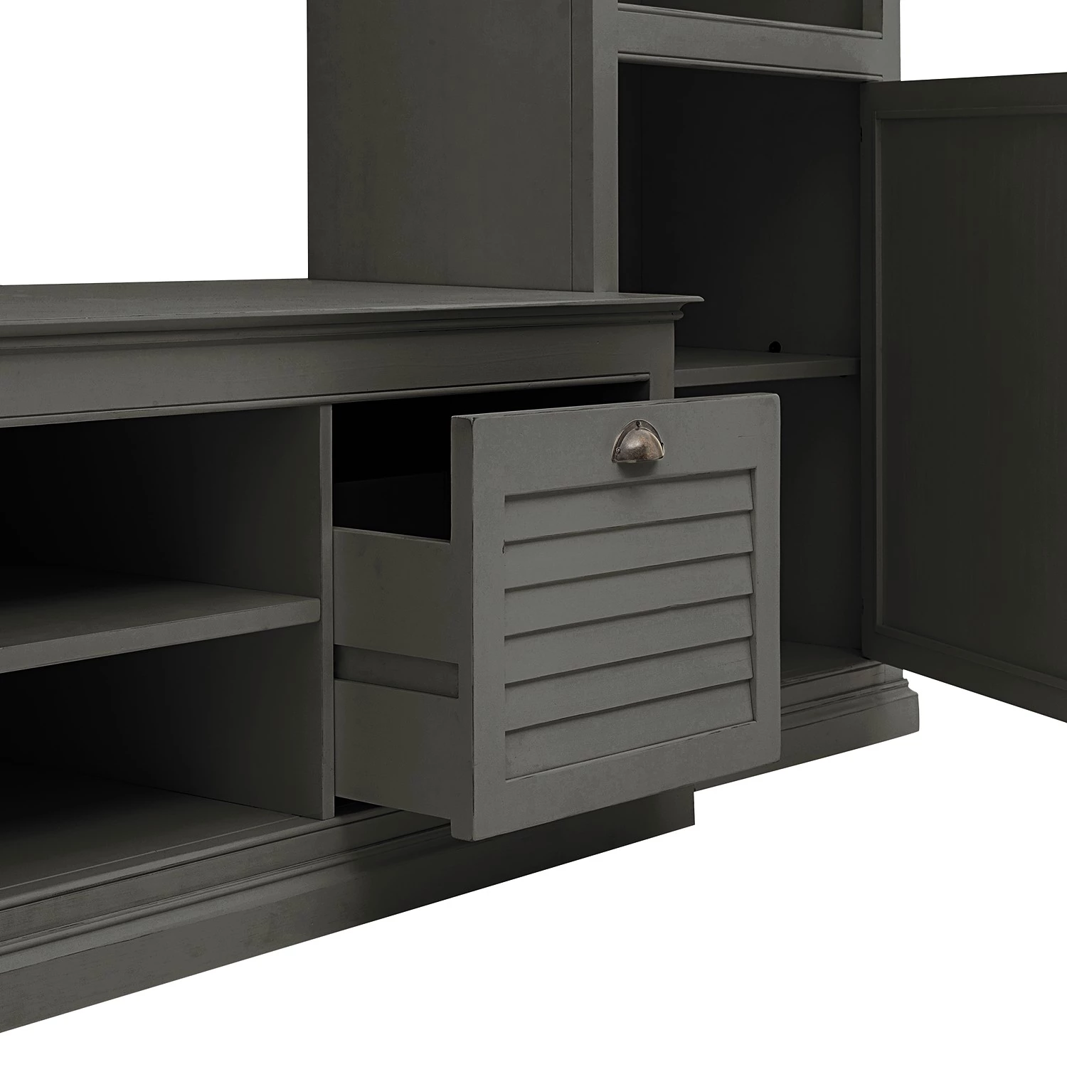 Ridgevalley Ensemble TV Sollerön I - Granite / Noir 8 Ridgevalley Ensemble TV Sollerön I - Granite / Noir – Image 6