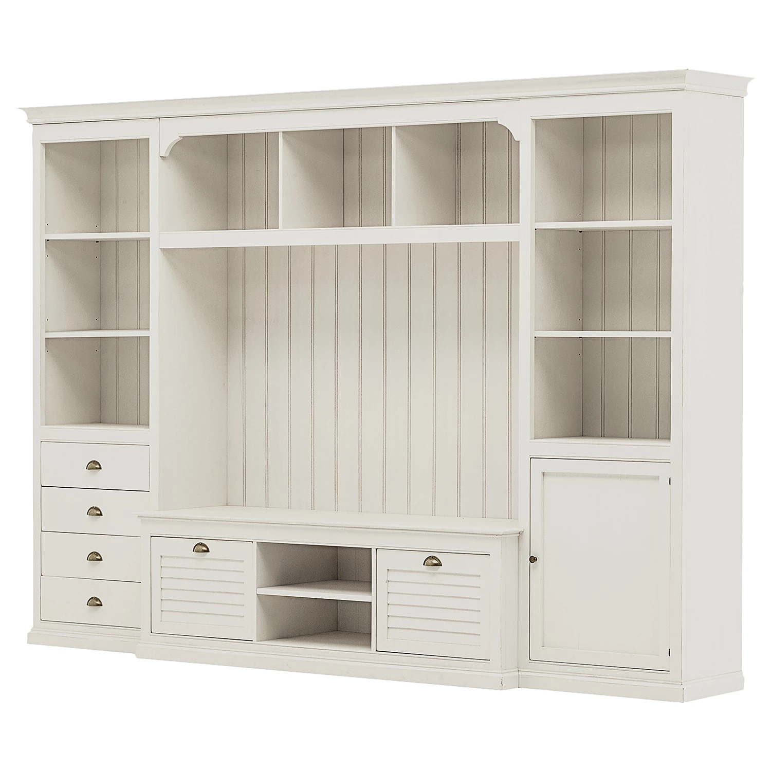 Ridgevalley Ensemble TV Sollerön II - Pin blanc / Laiton 3 Ridgevalley Ensemble TV Sollerön II - Pin blanc / Laiton