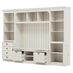 Ridgevalley Ensemble TV Sollerön II - Pin blanc / Laiton 12 Ridgevalley Ensemble TV Sollerön II - Pin blanc / Laiton -Meubles TV muraux Soldes 1000084447 220822 035 DETAILS P000000001000084447