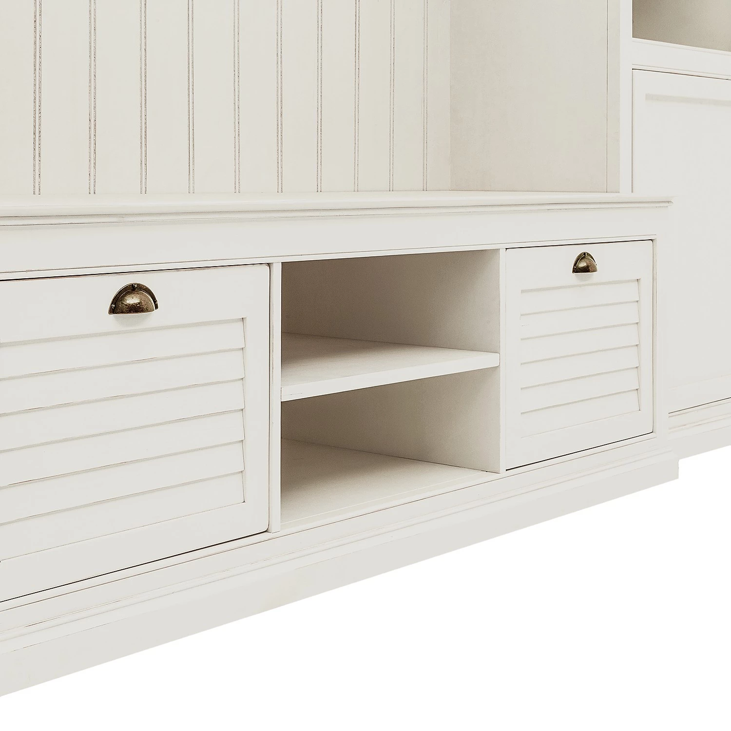 Ridgevalley Ensemble TV Sollerön II - Pin blanc / Laiton 8 Ridgevalley Ensemble TV Sollerön II - Pin blanc / Laiton – Image 6