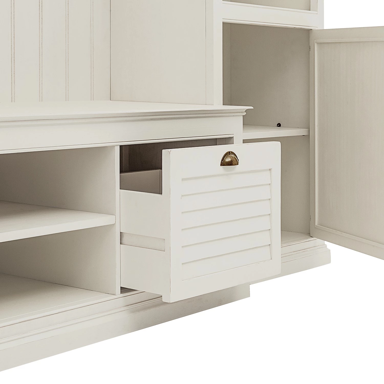 Ridgevalley Ensemble TV Sollerön II - Pin blanc / Laiton 9 Ridgevalley Ensemble TV Sollerön II - Pin blanc / Laiton – Image 7