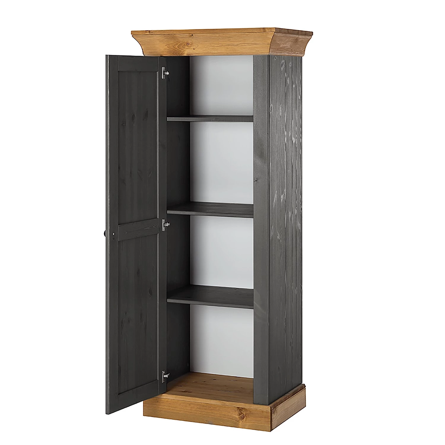 Maison Belfort Meuble TV Bergen - 3 éléments - Pin massif - Epicéa gris / Epicéa lessivé 8 Maison Belfort Meuble TV Bergen - 3 éléments - Pin massif - Epicéa gris / Epicéa lessivé – Image 6