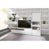 Now! by hülsta Ensemble hülsta now easy III (4 élém.) - Blanc pur laqué / Gris clair -Meubles TV muraux Soldes 1000131850 180920 17412104 IMAGE P000000001000131850