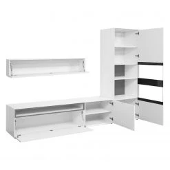 Now! by hülsta Ensemble hülsta now easy III (4 élém.) - Blanc pur laqué / Gris clair 8 Now! by hülsta Ensemble hülsta now easy III (4 élém.) - Blanc pur laqué / Gris clair -Meubles TV muraux Soldes 1000131850 180920 17412106 GALLERYIMAGES P000000001000131850