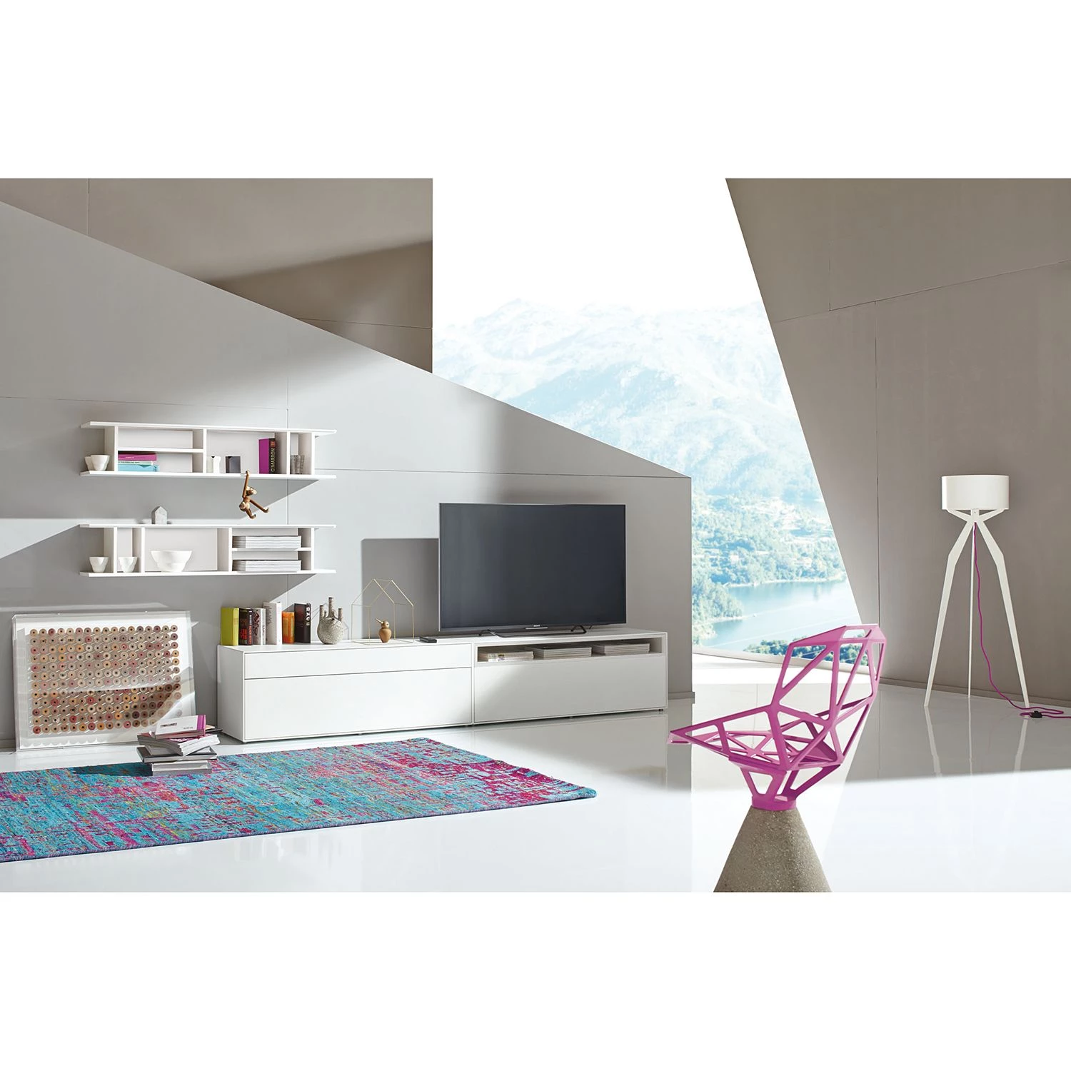 Now! by hülsta Ensemble hülsta now easy II (4 élém.) - Blanc pur laqué 3 Now! by hülsta Ensemble hülsta now easy II (4 élém.) - Blanc pur laqué