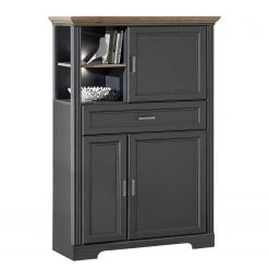 Ridgevalley Ensemble meubles TV Jasmund I (4 élém.) - Graphite -Meubles TV muraux Soldes 1000165520 190314 06442700021 GALLERYIMAGES P000000001000165520