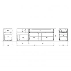 Germania Ensemble meubles TV Coruna I (2 élém.) - Imitation chêne Grandson 20 Germania Ensemble meubles TV Coruna I (2 élém.) - Imitation chêne Grandson -Meubles TV muraux Soldes 1000168944 190403 11353800092 GALLERYIMAGES P000000001000168944