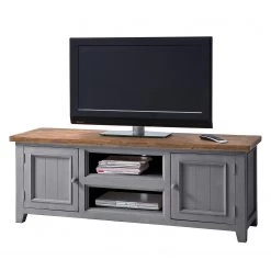 Maison Belfort Meubles TV muraux Balignton II (3 élém.) - Pin massif - Gris -Meubles TV muraux Soldes 1000173855 211116 12501400172 DETAILS P000000001000173855