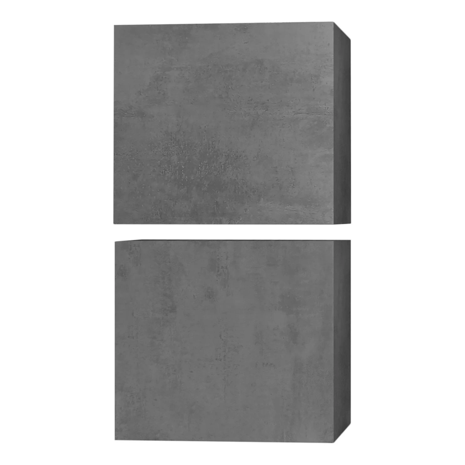 LC Spa Ensemble meubles TV Infinity I (4 élém.) - Blanc / Imitation béton 6 LC Spa Ensemble meubles TV Infinity I (4 élém.) - Blanc / Imitation béton – Image 4