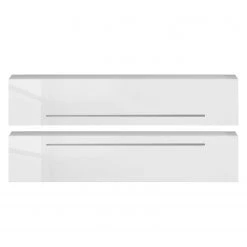 LC Spa Ensemble meubles TV Infinity VII (4 él.) - Blanc / Imitation noyer foncé -Meubles TV muraux Soldes 1000178620 190807 06302600029 DETAILS P000000001000178620