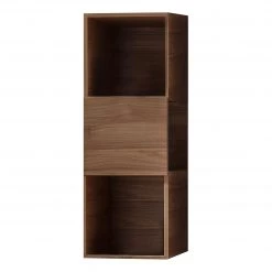 LC Spa Ensemble meubles TV Infinity VII (4 él.) - Blanc / Imitation noyer foncé -Meubles TV muraux Soldes 1000178620 190807 06302600030 DETAILS P000000001000178620