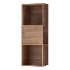 LC Spa Ensemble meubles TV Infinity VII (4 él.) - Blanc / Imitation noyer clair -Meubles TV muraux Soldes 1000178621 190807 06302600035 DETAILS P000000001000178621