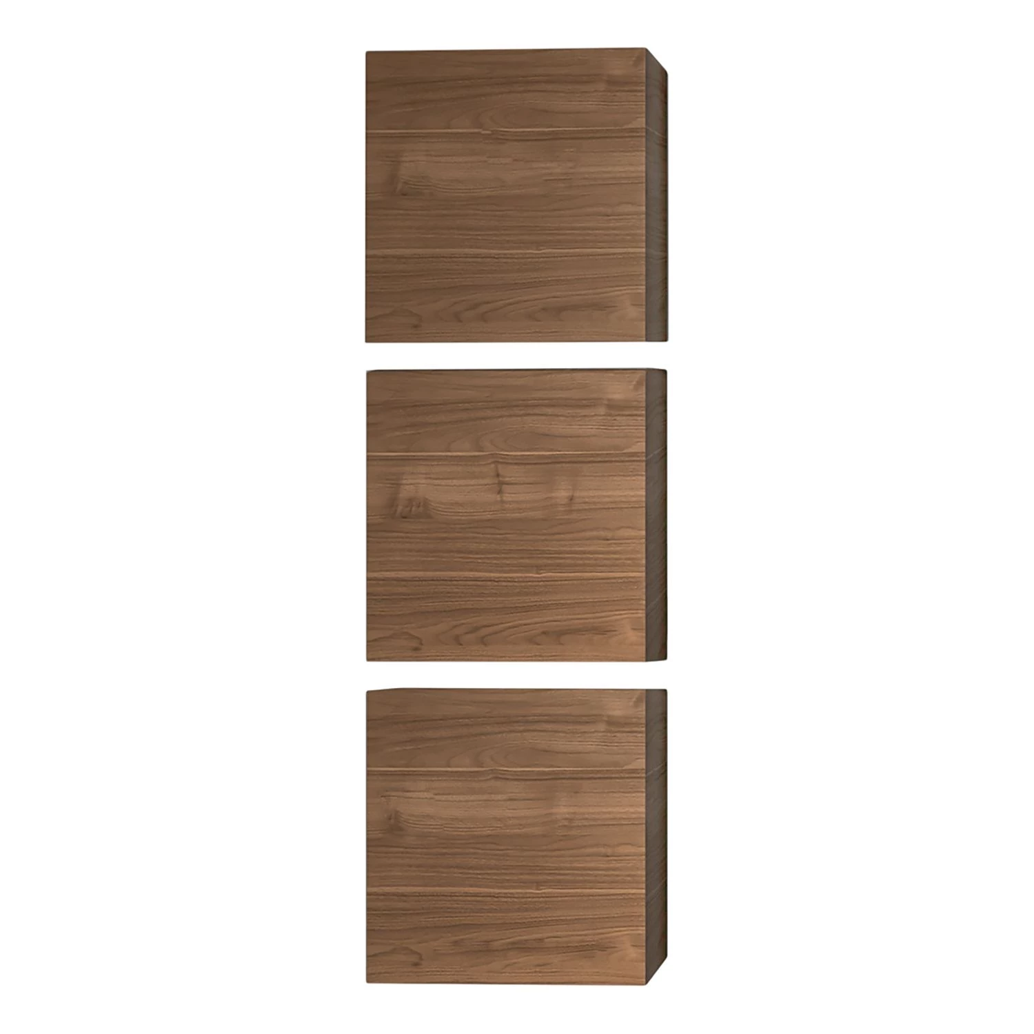 LC Spa Ensemble meubles TV Infinity VIII (8 él) - Blanc / Imitation noyer clair 4 LC Spa Ensemble meubles TV Infinity VIII (8 él) - Blanc / Imitation noyer clair – Image 2