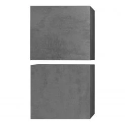 LC Spa Ensemble meubles TV Infinity I (4 élém.) - Imitation béton / Graphite -Meubles TV muraux Soldes 1000178639 190807 06303100125 DETAILS P000000001000178639