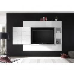 LC Spa Ensemble meubles TV Infinity VII (4 él.) - Blanc