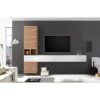 LC Spa Ensemble meubles TV Infinity III (7 él.) - Blanc / Imitation noyer clair -Meubles TV muraux Soldes 1000178663 190807 06303800228 MOOD IMAGE P000000001000178663 mood