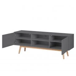 Mørteens Ensemble meubles TV Lindholm II (4 él.) - Partiellement en chêne massif - Gris 26 Mørteens Ensemble meubles TV Lindholm II (4 él.) - Partiellement en chêne massif - Gris -Meubles TV muraux Soldes 1000182335 190806 13181800027 DETAILS P000000001000182335