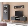 Mørteens Ensemble meubles TV Lindholm IV (3 él.) - Partiellement en chêne massif - Gris -Meubles TV muraux Soldes 1000182336 200108 13510000013 MOOD IMAGE P000000001000182336 mood