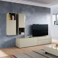 Now! by hülsta Ensemble hülsta now vision I (3 élém.) - Gris Sahara brillant -Meubles TV muraux Soldes 1000183901 190807 12092000003 MOOD DETAILS P000000001000183901 mood