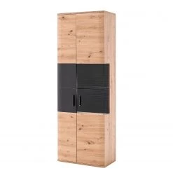 Naturoo Meubles TV Callington I (4 éléments) - Imitation planches de chêne / Anthracite -Meubles TV muraux Soldes 1000189551 190925 06354400014 DETAILS P000000001000189551