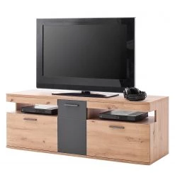 Naturoo Meubles TV Callington I (4 éléments) - Imitation planches de chêne / Anthracite -Meubles TV muraux Soldes 1000189551 190925 06354500017 DETAILS P000000001000189551