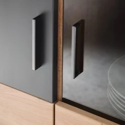 Naturoo Meubles TV Callington II (3 éléments) - Imitation planches de chêne / Anthracite -Meubles TV muraux Soldes 1000189552 190925 06354600025 DETAILS P000000001000189552