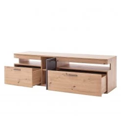 Naturoo Meubles TV Callington II (3 éléments) - Imitation planches de chêne / Anthracite -Meubles TV muraux Soldes 1000189552 190925 06354600028 DETAILS P000000001000189552