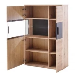 Naturoo Meubles TV Callington III (3 éléments) - Imitation planches de chêne / Anthracite -Meubles TV muraux Soldes 1000189553 190925 06354600033 DETAILS P000000001000189553