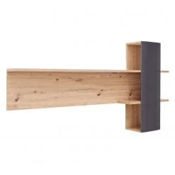 Naturoo Meubles TV Callington III (3 éléments) - Imitation planches de chêne / Anthracite -Meubles TV muraux Soldes 1000189553 190925 06354600036 DETAILS P000000001000189553