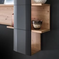 Naturoo Meubles TV Callington III (3 éléments) - Imitation planches de chêne / Anthracite -Meubles TV muraux Soldes 1000189553 190925 06354700037 DETAILS P000000001000189553