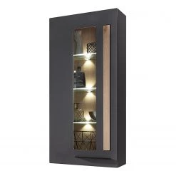 Red Living Ensemble meubles TV Parolin I (5 élém.) - Avec éclairage - Gris foncé 17 Red Living Ensemble meubles TV Parolin I (5 élém.) - Avec éclairage - Gris foncé -Meubles TV muraux Soldes 1000191240 191028 14030600080 DETAILS P000000001000191240