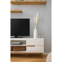 Mørteens Ensemble meubles TV Tenabo I (3 élém.) - Blanc mat / Chêne à nœuds -Meubles TV muraux Soldes 1000191375 200722 06283500005 DETAILS P000000001000191375