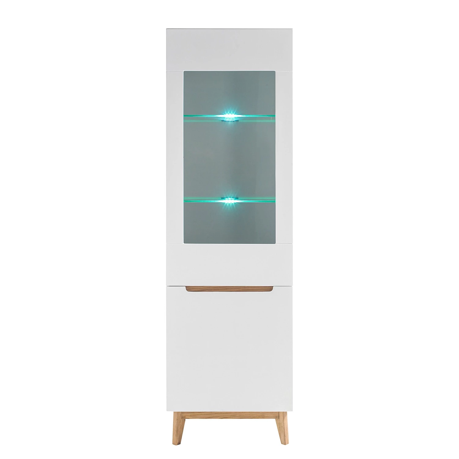 Mørteens Ensemble meubles TV Tenabo II (4 élém.) - Blanc mat / Chêne à nœuds 12 Mørteens Ensemble meubles TV Tenabo II (4 élém.) - Blanc mat / Chêne à nœuds – Image 10