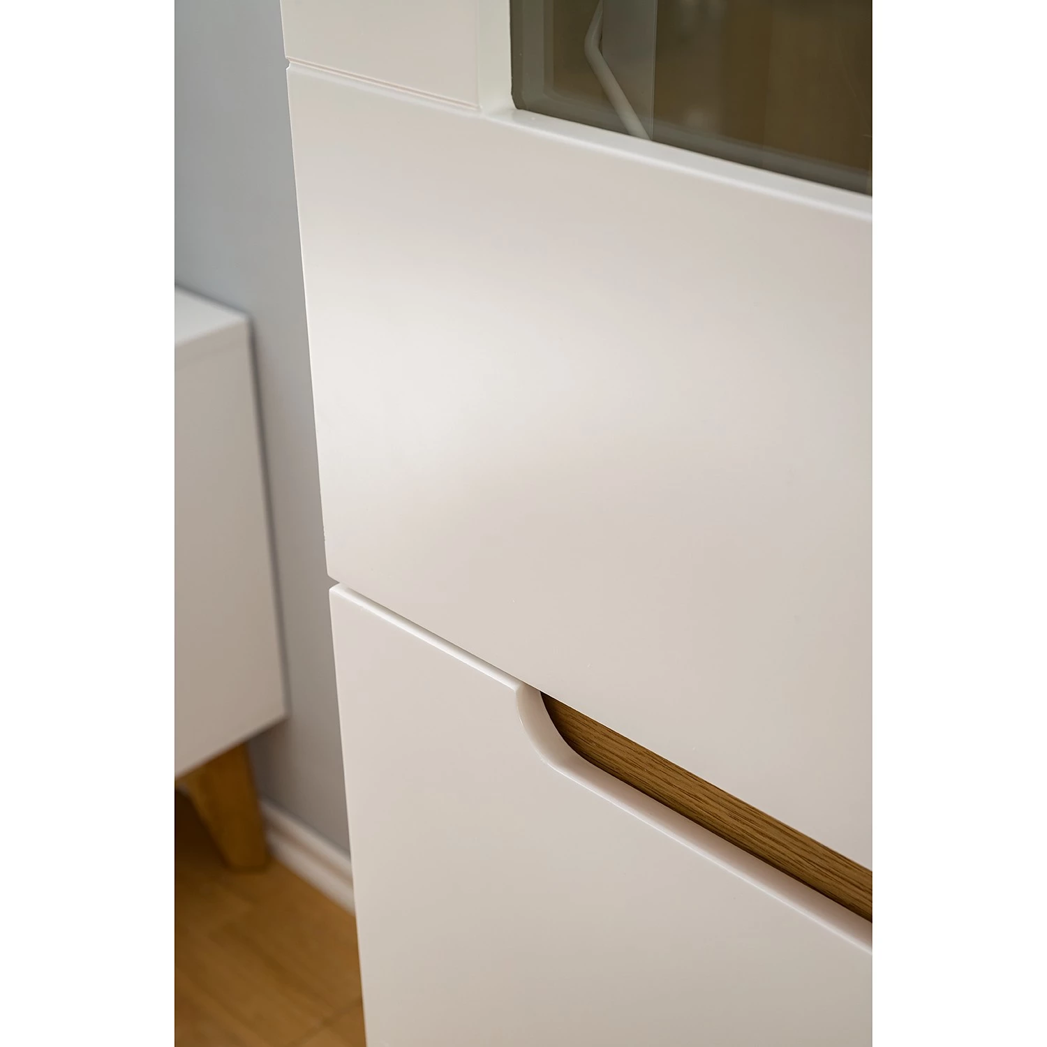 Mørteens Ensemble meubles TV Tenabo II (4 élém.) - Blanc mat / Chêne à nœuds 23 Mørteens Ensemble meubles TV Tenabo II (4 élém.) - Blanc mat / Chêne à nœuds – Image 21