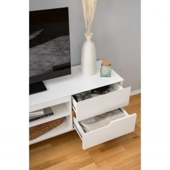 Mørteens Ensemble meubles TV Tenabo II (4 élém.) - Blanc mat / Chêne à nœuds 58 Mørteens Ensemble meubles TV Tenabo II (4 élém.) - Blanc mat / Chêne à nœuds -Meubles TV muraux Soldes 1000191376 200715 06270500043 DETAILS P000000001000191376
