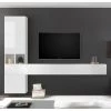 LC Spa Ensemble meubles TV Infinity III (7 él.) - Blanc brillant