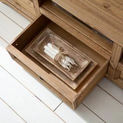 Maison Belfort Meubles TV Finca Rustica I (3 éléments) - Pin massif - Epicéa naturel -Meubles TV muraux Soldes 1000205046 200511 14244700017 DETAILS P000000001000205046