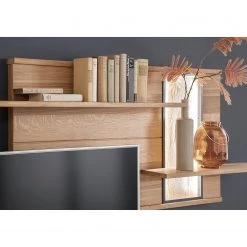 Naturoo Meubles TV muraux Doora I (3 élém.) - Partiellement en chêne à nœuds massif - Chêne à nœuds Bianco / Graphite -Meubles TV muraux Soldes 1000207677 200305 06214200006 MOOD DETAILS P000000001000207677 mood