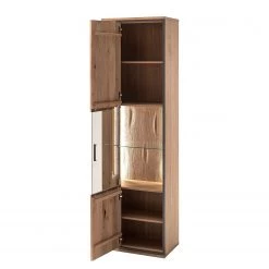 Naturoo Meubles TV muraux Doora I (3 élém.) - Partiellement en chêne à nœuds massif - Chêne à nœuds Bianco / Graphite -Meubles TV muraux Soldes 1000207677 200305 06214200009 DETAILS P000000001000207677