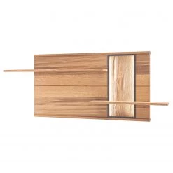 Naturoo Meubles TV muraux Doora I (3 élém.) - Partiellement en chêne à nœuds massif - Chêne à nœuds Bianco / Graphite -Meubles TV muraux Soldes 1000207677 200305 06214300014 DETAILS P000000001000207677