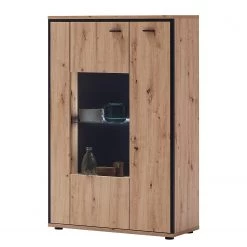 Loftscape Ensemble meubles TV Buena II (4 élém.) - Imitation planches de chêne / Anthracite 27 Loftscape Ensemble meubles TV Buena II (4 élém.) - Imitation planches de chêne / Anthracite -Meubles TV muraux Soldes 1000207681 200305 06214600070 DETAILS P000000001000207681