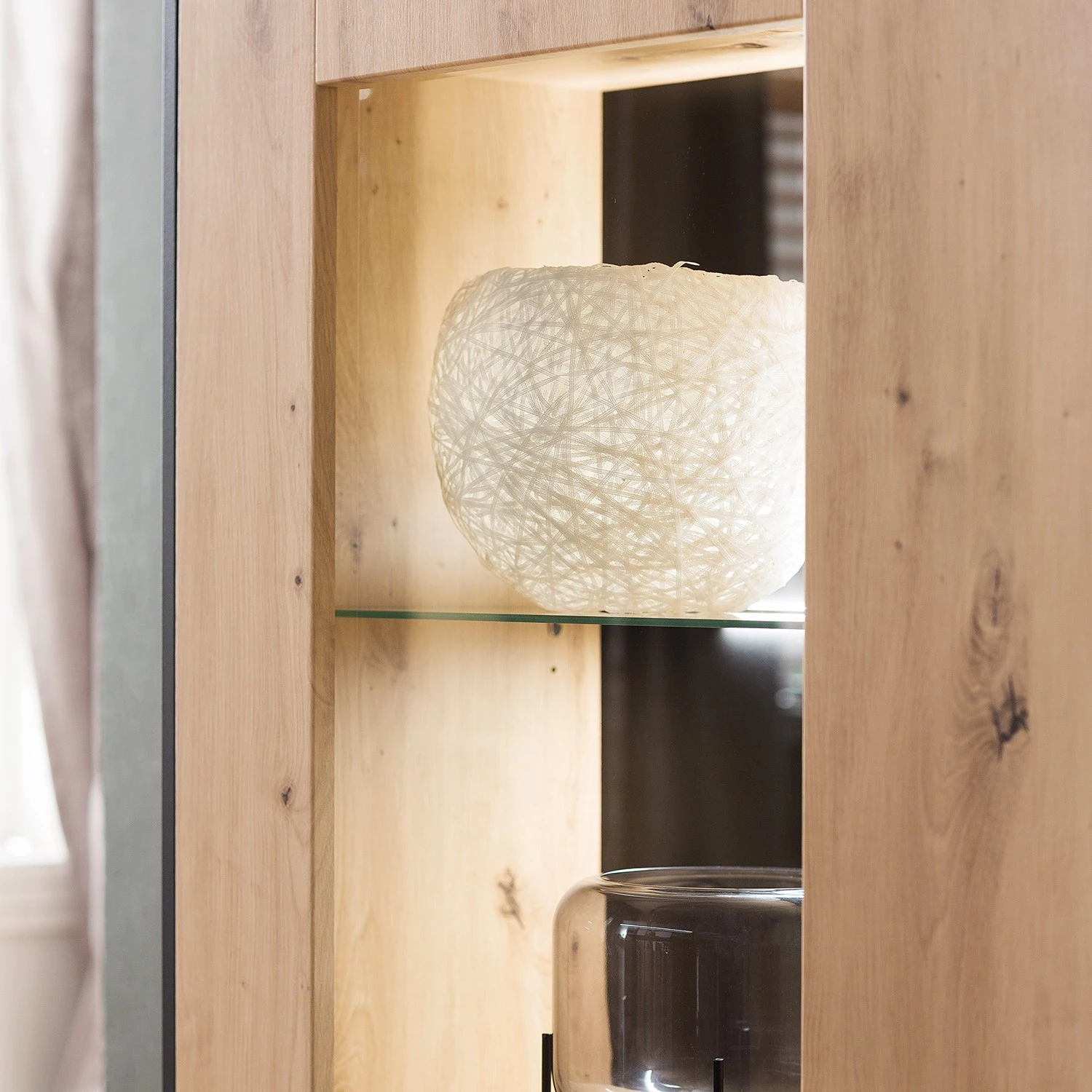 Loftscape Ensemble meubles TV Buena II (4 élém.) - Imitation planches de chêne / Anthracite 21 Loftscape Ensemble meubles TV Buena II (4 élém.) - Imitation planches de chêne / Anthracite – Image 19