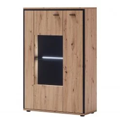 Loftscape Ensemble meubles TV Buena III (4 élém.) - Imitation planches de chêne / Anthracite 28 Loftscape Ensemble meubles TV Buena III (4 élém.) - Imitation planches de chêne / Anthracite -Meubles TV muraux Soldes 1000207682 200305 06214800091 DETAILS P000000001000207682