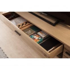 Loftscape Ensemble meubles TV Salvo I (3 élém.) - Partiellement en chêne massif - Planches de chêne Bianco / Gris 21 Loftscape Ensemble meubles TV Salvo I (3 élém.) - Partiellement en chêne massif - Planches de chêne Bianco / Gris -Meubles TV muraux Soldes 1000207683 200305 06214800102 MOOD DETAILS P000000001000207683 mood