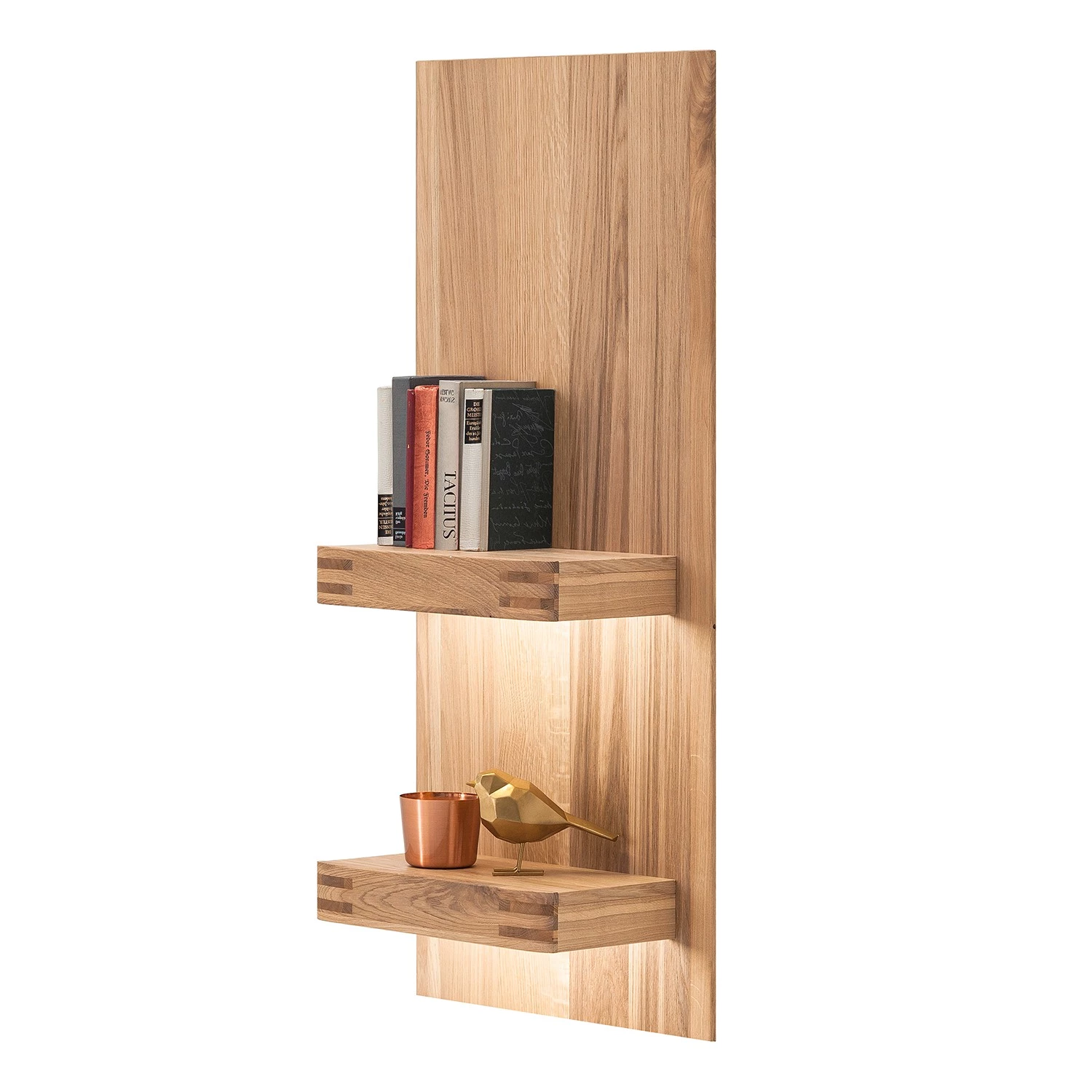 Loftscape Ensemble meubles TV Salvo I (3 élém.) - Partiellement en chêne massif - Planches de chêne Bianco / Gris 9 Loftscape Ensemble meubles TV Salvo I (3 élém.) - Partiellement en chêne massif - Planches de chêne Bianco / Gris – Image 7