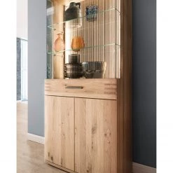 Loftscape Ensemble meubles TV Salvo I (4 élém.) - Partiellement en chêne massif - Planches de chêne Bianco / Gris -Meubles TV muraux Soldes 1000207684 200305 06214900117 MOOD DETAILS P000000001000207684 mood